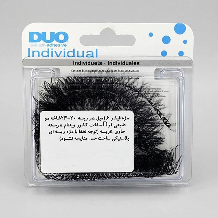 مژه مصنوعی دوو مدل فیشر 10 بسته 5 عددی