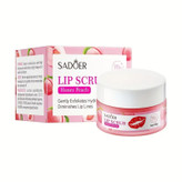 اسکراب و بالم لب سادور مدل اسکراب لایهبردار حجم 20 میلیلیتر، نرمکننده، مرطوبکننده و آبرسان با ویتامینهای تقویتی، افزایش نرمی و لطافت، روشنکننده رنگ لب و پیشگیری از ترکخوردگی